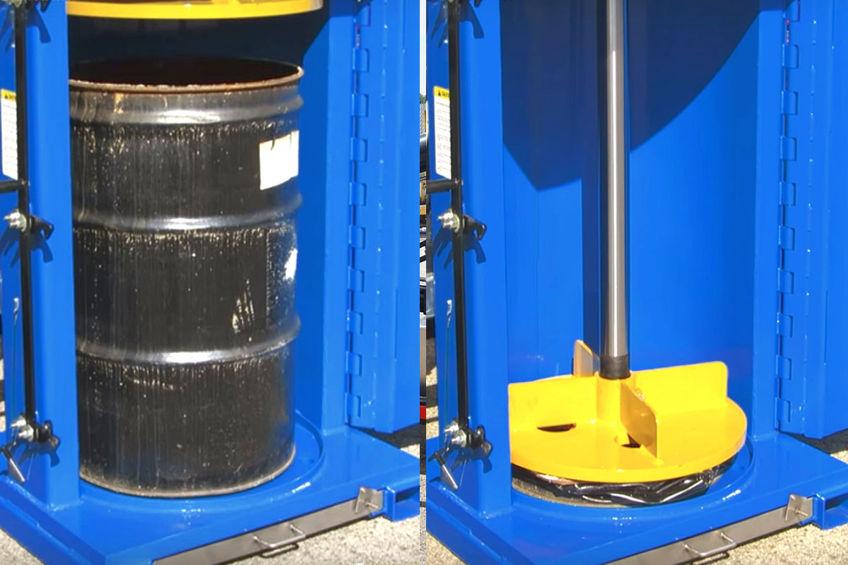 Portable Drum Crusher DC8000-20 Diesel-5