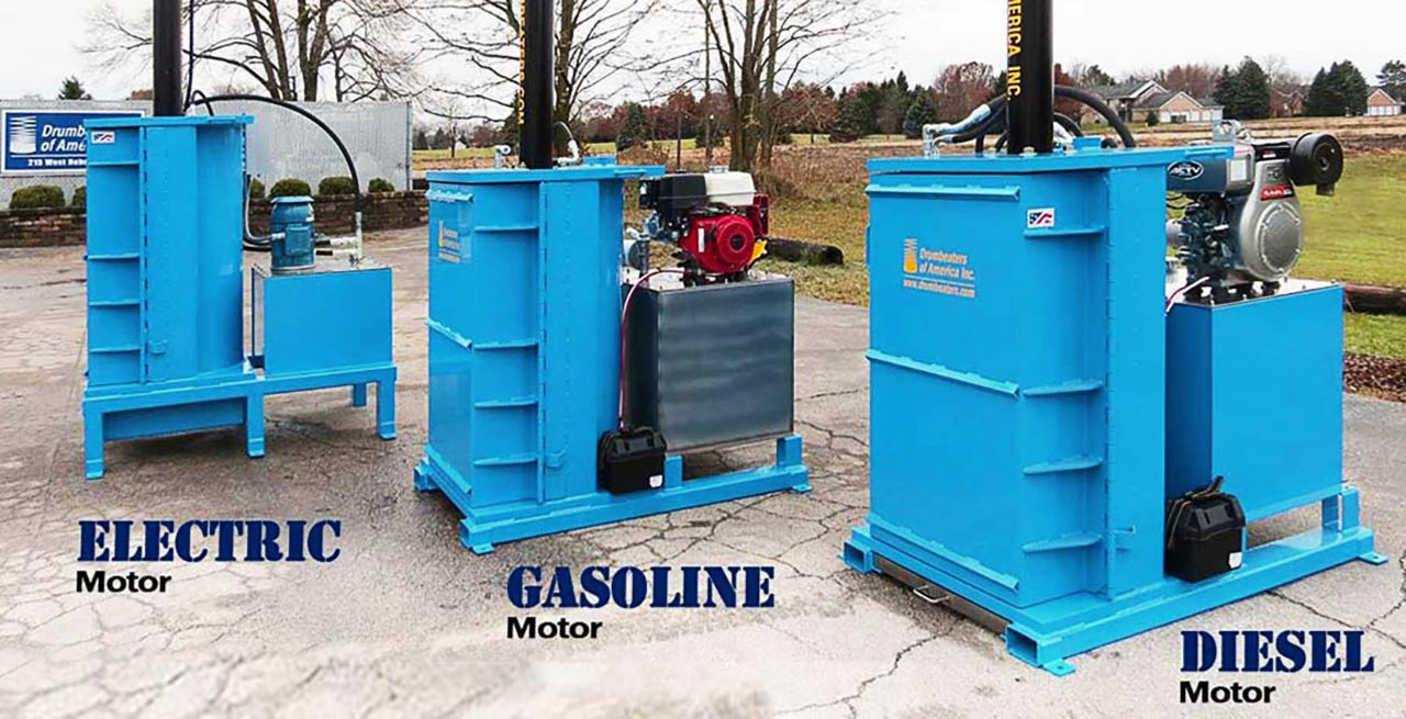 Drum Crushers Barrel Compactors