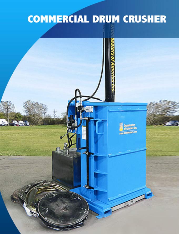 Drum Crusher DC700010HP Electric Drum Crushers