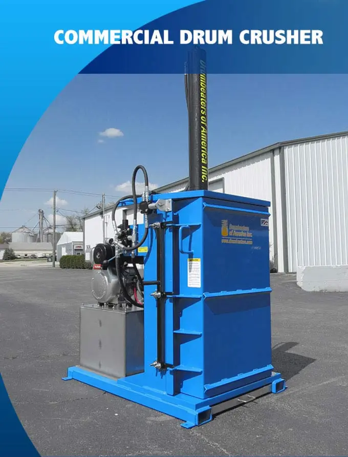 Hydraulic Drum Crusher DC5000-10 Diesel