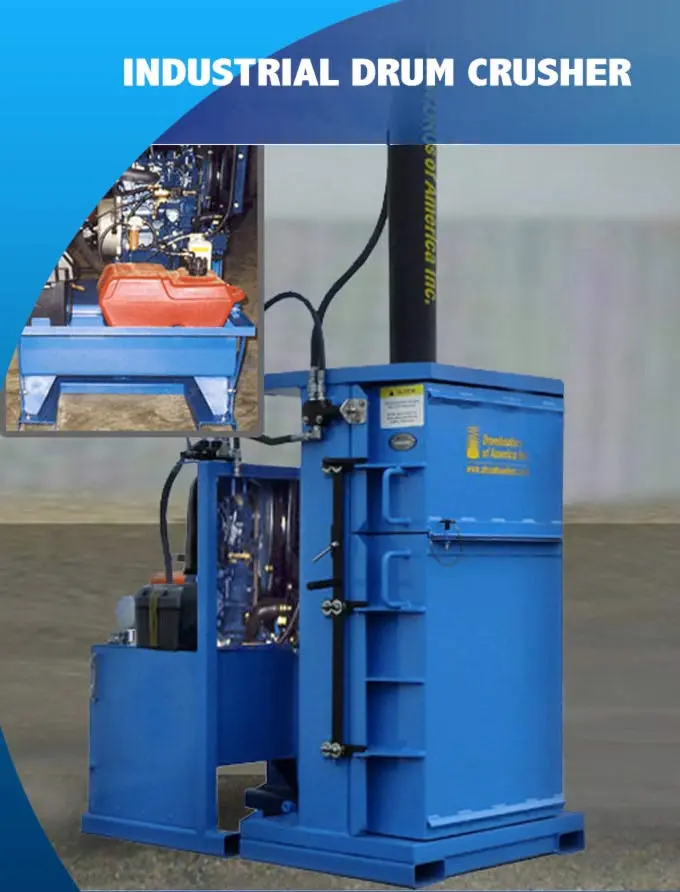 Hydraulic Drum Crusher DC7000-10 Diesel