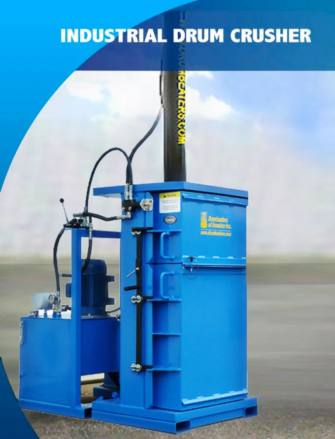 Hydraulic Drum Crusher DC7000-10 Electric