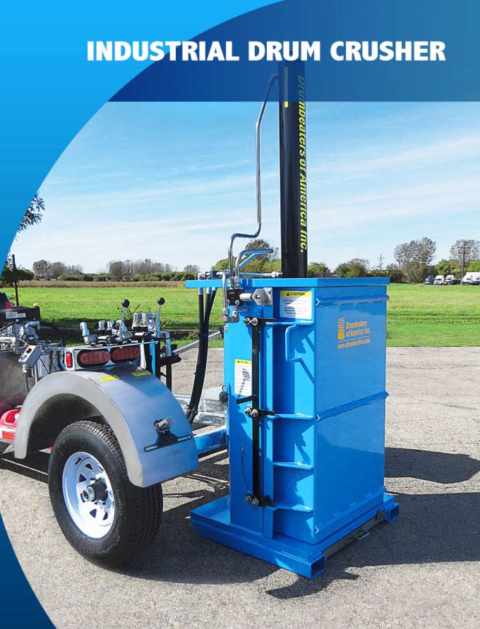 Drum Crusher DC700010HP Electric Drum Crushers