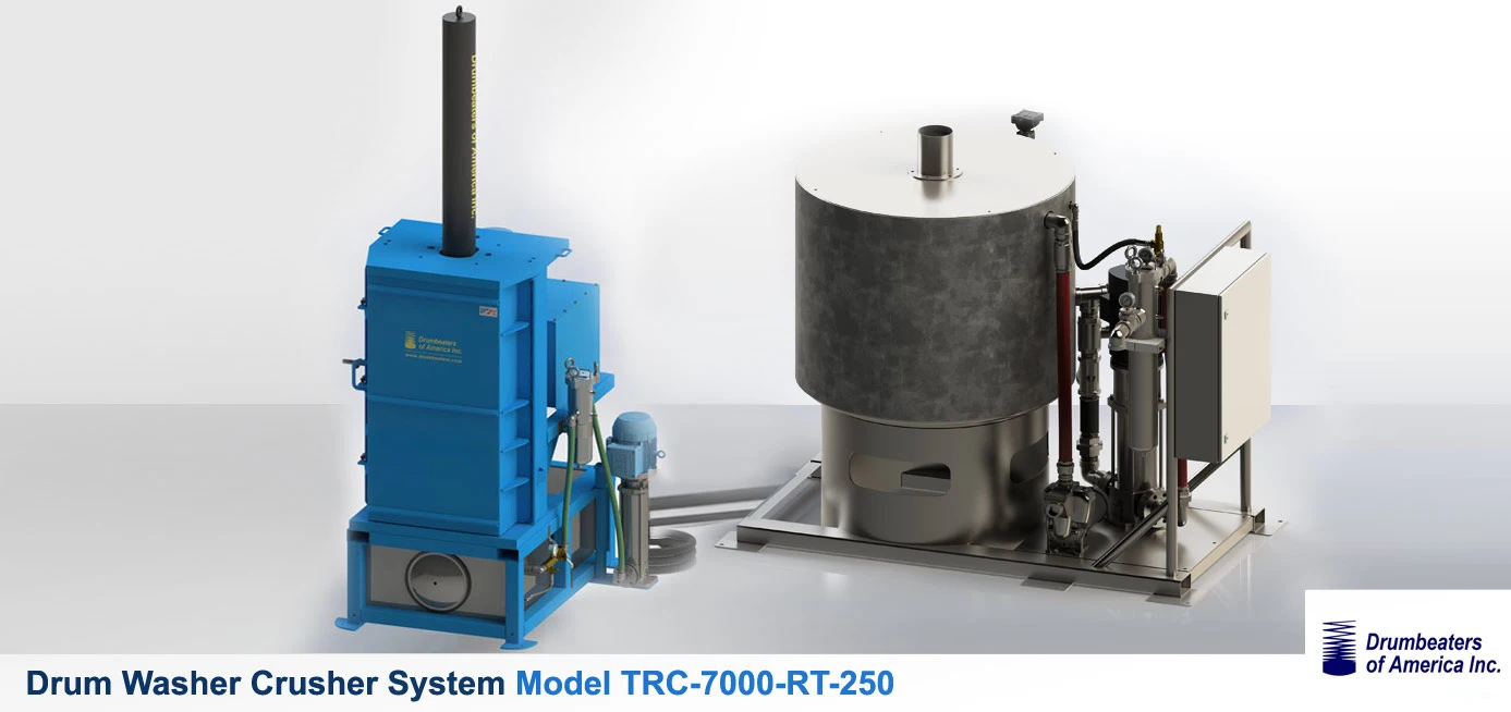 TRC-7000 Model with 250 gal. external recirculation tank