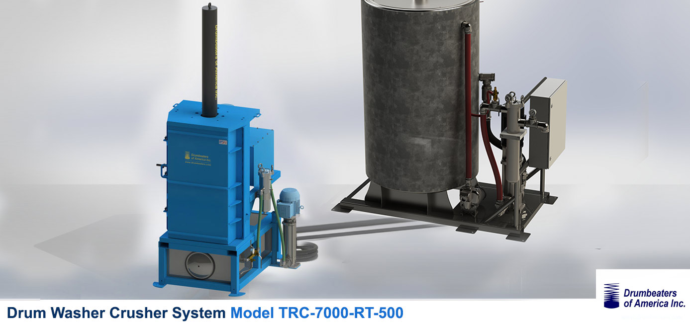 TRC-7000 Model with 500 gal. external recirculation tank