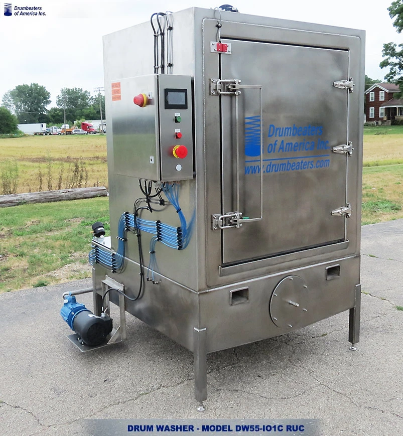 Interior & Exterior Drum Cleaning System
