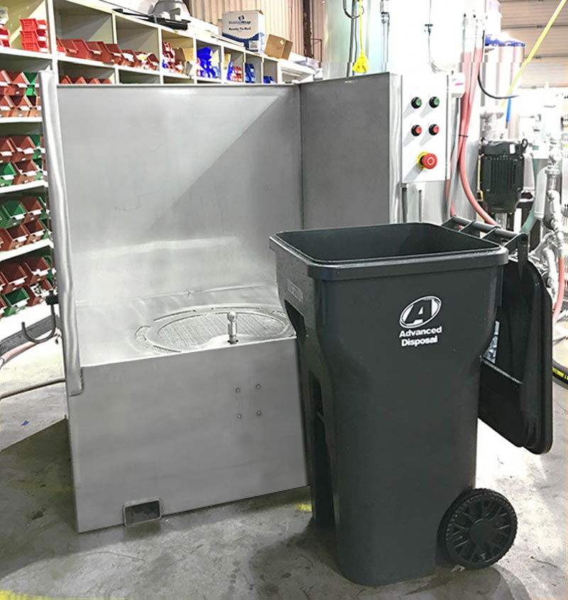 Garbage Can Washer Model GCW-100